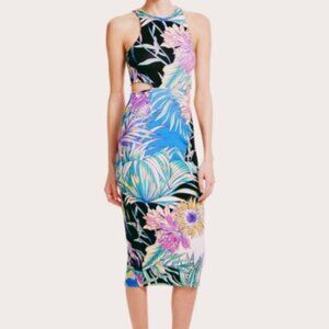 Mara Hoffman Tropical Column Midi Dress